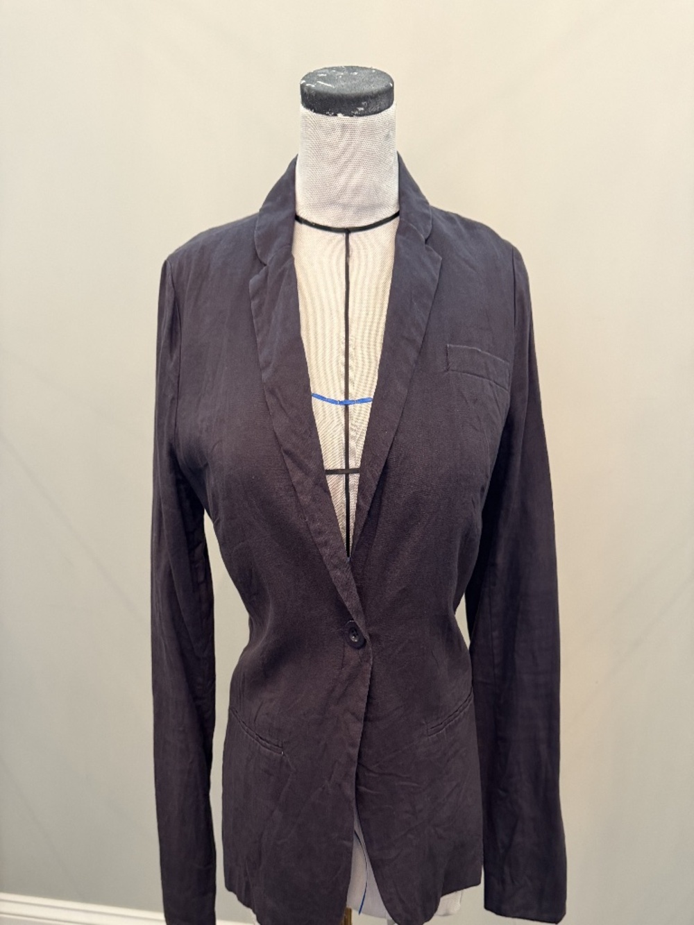 Malvin Hamburg Germany Linen Blend Blazer